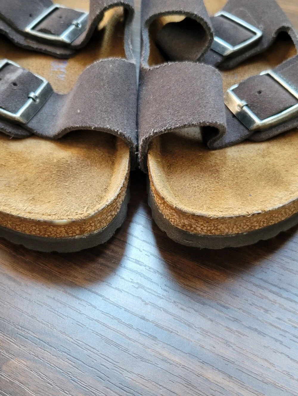 Birkenstock Suede Arizona Sandal Women Size EU 41 US 10 Comfort Casual Slip On